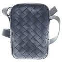 BOTTEGA VENETA(ボッテガヴェネタ) クロスボディ ショルダーバッグ バッグ ブラック レザー【中古】【程度A】(4)