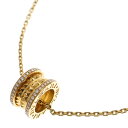 BVLGARI(ブルガリ) ビーゼロ ワン ロック ダイヤ ネックレス ゴールド ペンダント Au750 YG イエローゴールド K18YG 357885 ジュエリー【中古】【程度A】