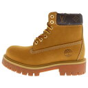 LOUIS VUITTON(ルイヴィトン) ×Timberland アンクルブーツ 8 1/2 1AD74Y ハイカット ブラウン シューズ ゴールド金具【中古...