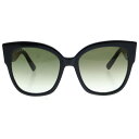 GUCCI(グッチ) サングラス キャットアイ モチーフ ブラック×レッド アイウェア GG0059S 55□19-140【中古】【程度A】