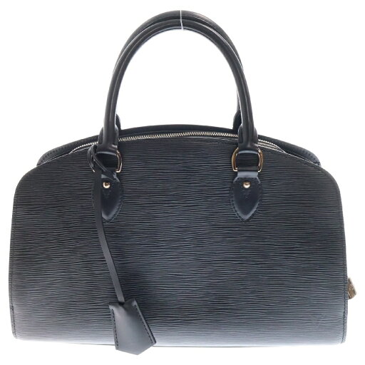 LOUIS VUITTON(ルイヴィトン) エピ ポンヌフPM ブラック レザー ハンドバッグ シルバー金具 M59072【中古】【程度B】 LOUIS VUITTON(ルイヴィトン) エピ ポンヌフPM ブラック レザー ハンドバッグ シルバー金具 M59072【中古】【程度B】