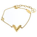 LOUIS VUITTON(ルイヴィトン) ブラスレ エセンシャル Vギヨーシュ チャームブレスレット ゴールド【中古】【程度B】(4)