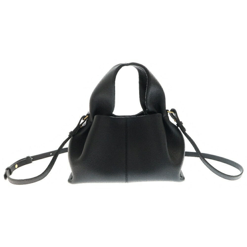 POLENE(ポレーヌ) ポレーヌ Numeroヌメロ ヌフ ハンドバッグ レザー ミニバッグ ゴールド金具【中古】【程度A】のサムネイル