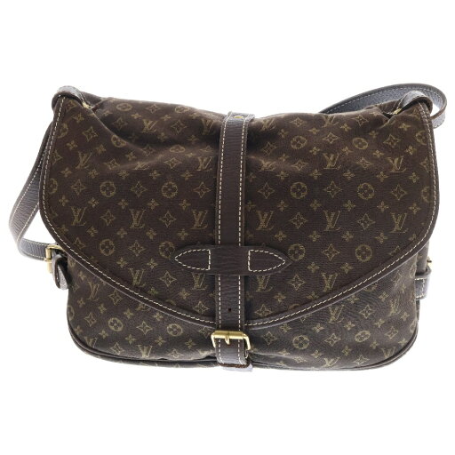 LOUIS VUITTON(ルイヴィトン) モノグラムミニラン ソミュール エヌべ ショルダーバッグ ブラウン レディース M95227【中古】【程度B】 LOUIS VUITTON(ルイヴィトン) モノグラムミニラン ソミュール エヌべ ショルダーバッグ ブラウン レディース M95227【中古】【程度B】
