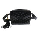 CHANEL(シャネル) Vステッチ ココマーク ラムスキンフリンジレザーショルダーバッグ ブラック レディース【中古】【程度B】