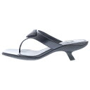 PRADA(プラダ) トライアングルロゴプレート レザーサンダル ミュール ブラック レディース【中古】【程度S】(4)