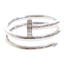 Cartier(カルティエ) K18WG ジュストアンクル ダイヤ リング ホワイトゴールド【中古】【程度A】