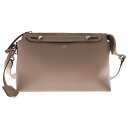 FENDI(フェンディ) バイザウェイ ミディアム 2wayショルダーバッグ ベージュ レザー 8BL146【中古】【程度A】