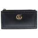 GUCCI(グッチ) GGマーモント コインケース フラグメントケース カードケース ブラック レザー ゴールド金具 699349 リミテッドエディション【中古】【程度S】