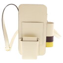 HERMES(エルメス) ウェイ フォンショルダー ナタ U刻印 ゴールド金具 フォンケース アイボリー レザー【中古】【程度A】