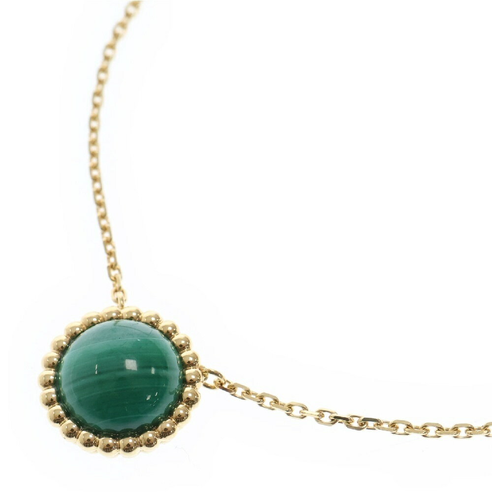 Van Cleef & Arpels(ヴァンクリーフアンドアーペル) ぺルレ マラカイト ネックレス ペンダント 750YG イエローゴールド グリーン VCARP4DM00 ジュエリー アクセサリー【中古】【程度A】のサムネイル
