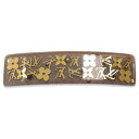 LOUIS VUITTON(ルイヴィトン) バレッタ アンクルージョン M65660 ブラウン ゴールド ヘアピン ヘアアクセサリー【中古】【程度B】