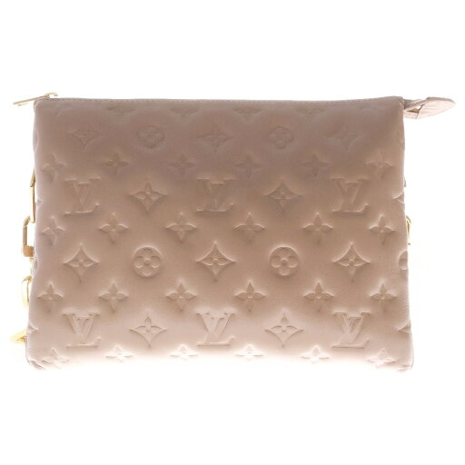 LOUIS VUITTON(ルイヴィトン) モノグラム クッサンMM ショルダーバッグ ライトブラウン ゴールド金具 RFID M21276【中古】【程度B】 LOUIS VUITTON(ルイヴィトン) モノグラム クッサンMM ショルダーバッグ ライトブラウン ゴールド金具 RFID M21276【中古】【程度B】