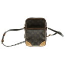 LOUIS VUITTON(ルイヴィトン) モノグラム アマゾン ショルダーバッグ ブラウン PVCレザー M45236【中古】【程度B】(4)