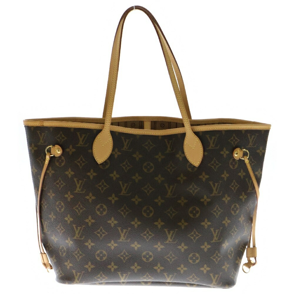 LOUIS VUITTON(ルイヴィトン) モノグラム ネヴァーフルMM ハンドバッグ トートバッグ ブラウン PVCレザー M40156【中古】【程度A】