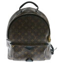 LOUIS VUITTON(ルイヴィトン) モノグラム パームスプリングスMM レザーバックパック リュック ブラウン M44874【中古】【程度B】(4)