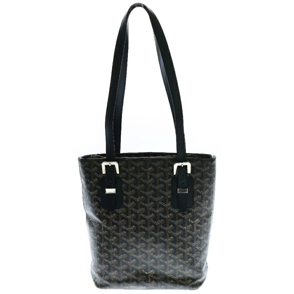 GOYARD(ゴヤール) マリギャラントPM レザートートバッグ ブラック【中古】【程度B】