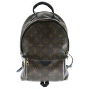LOUIS VUITTON(ルイヴィトン) モノグラム パームスプリングPM レザーバックパック リュック ブラウン M41560【中古】【程度B】