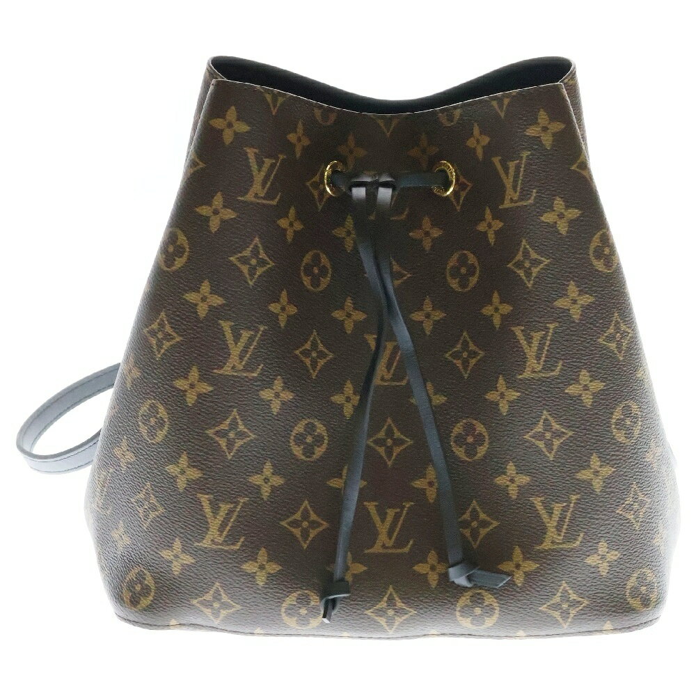 LOUIS VUITTON(ルイヴィトン) モノグラム ネオノエ レザー ショルダーバッグ ブラウン レディース M44020【中古】【程度A】