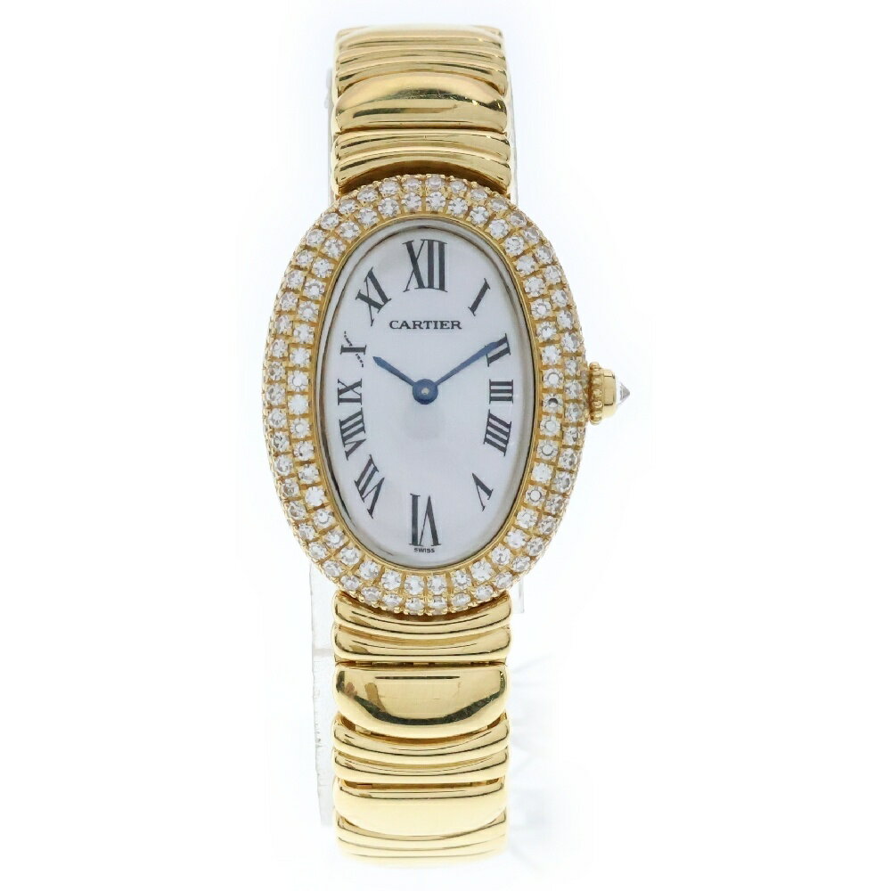 Cartier(ƥ) ٥˥ 1920 ٥ ۥ磻ȥʸ Au750YG/QZ  ...