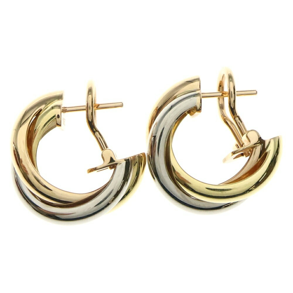 Cartier(カルティエ) トリニティ ピアス Au750YG/PG/WG イエローゴールド/ピンクゴールド/ホワイトゴールド 80083231 ジュエリー【中古】【程度A】のサムネイル
