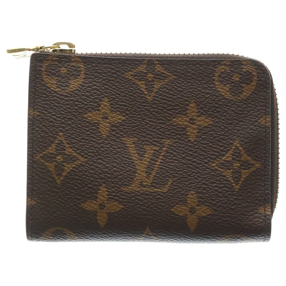 樂天商城 - LOUIS VUITTON(ルイヴィトン) モノグラム ポルトフォイユ ノア コンパクトウォレット コインケース ミニ財布 ブラウン×ピンク レザー×PVC M83676 ゴールド金具【中古】【程度B】