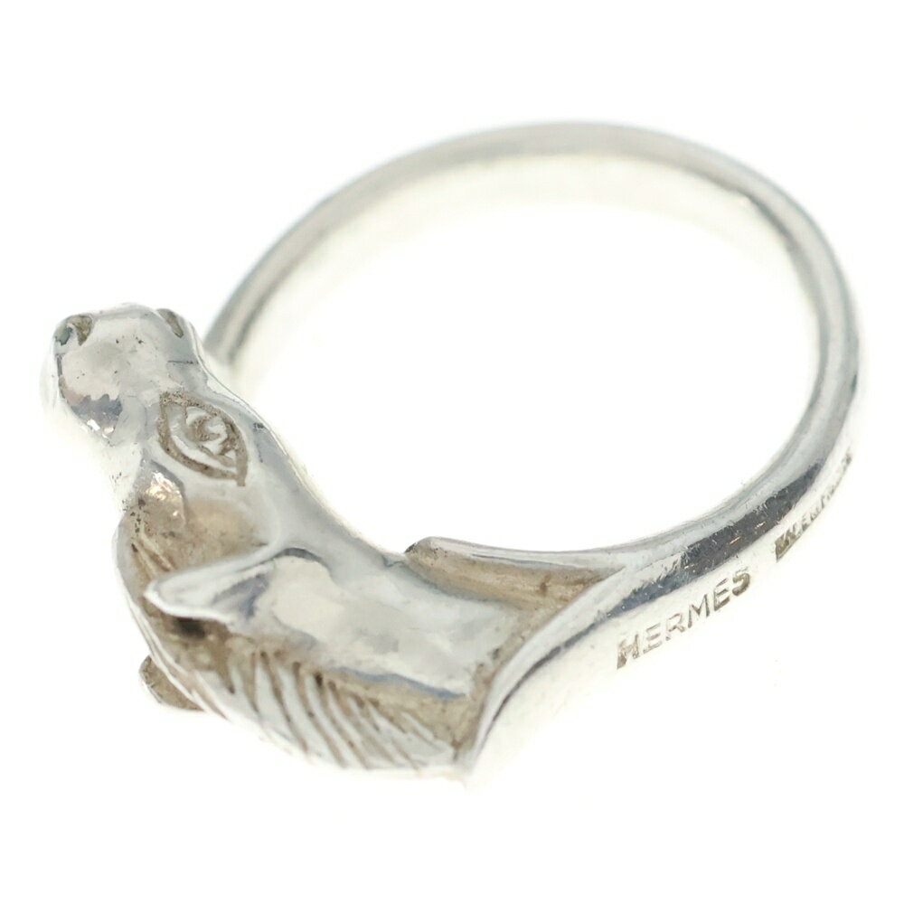樂天商城 - HERMES(エルメス) シュバルホースリング 指輪 シルバー 925 5.1g【中古】【程度B】