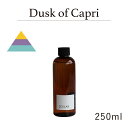 リードディフューザーオイル 250ml Dusk of Capri - ダスクオブカプリ / 201LAB ニーマルイチラボ　レフィル　つめかえ　詰め替え ルームフレグランス ディフューザー オイル アートラボ ARTLAB