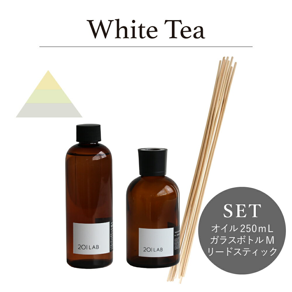 [hfBt[U[Zbg 250ml White Tea - zCgeB[ / 201LAB j[}C`{ [tOX fBt[U[ IC A[g{