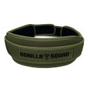 GORILLA SQUAD(ゴリラスクワッド) ウエイトリフティング ダブルベルト ウエイトトレーニングベルト ナイロン 筋トレ