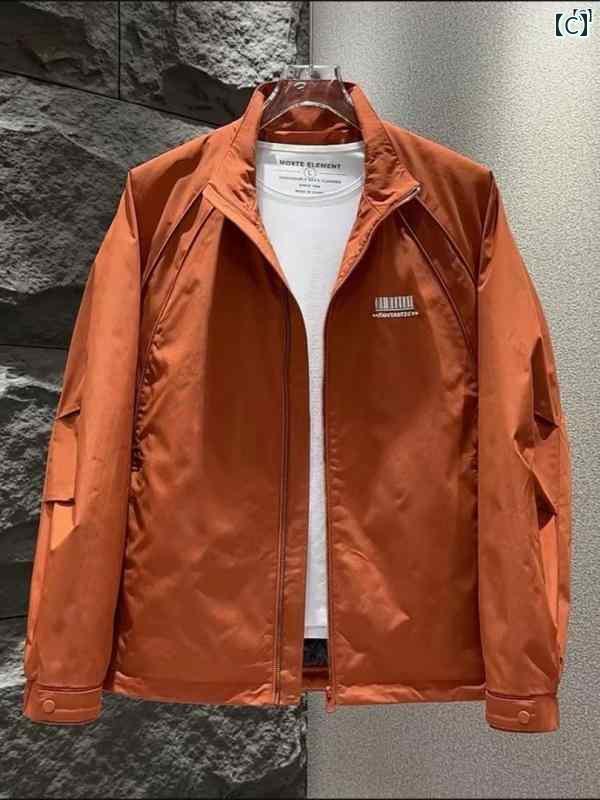 メンズ　ファッション　オシャレ　韓国 シンプル スタンドカラー ジャケット メンズ コットンコート 秋冬 カジュアル アウトドア