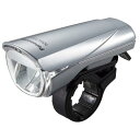 パナソニック(Panasonic) 自転車用ヘッドライト LEDスポーツライト 乾電池式 1000cd シルバー/ブラック/ホワイト 取付対応径22mm~32mm 対向車にまぶしくない NSKL141