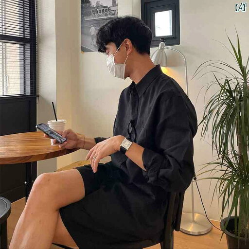 メンズ ファッション 韓国ファッション オシャレ 海外風 ハイエンド ストリート シャツ メンズイン クール ソリッドカラー カジュアル 長袖 ジャケット メンズ ファッション 韓国ファッション オシャレ 海外風 ハイエンド ストリート シャツ メンズイン クール ソリッドカラー カジュアル 長袖 ジャケット