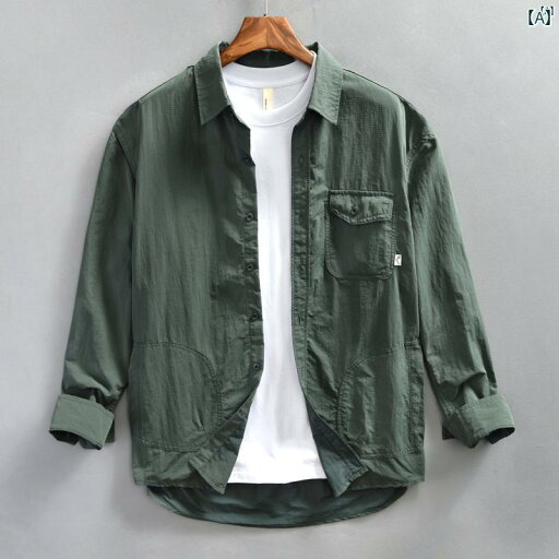 メンズ ファッション 韓国ファッション オシャレ 韓国 レトロ ワークシャツ メンズ 長袖 春秋 インチ 服 カジュアル ワイド シャツ ジャケット ファッション メンズ ファッション 韓国ファッション オシャレ 韓国 レトロ ワークシャツ メンズ 長袖 春秋 インチ 服 カジュアル ワイド シャツ ジャケット ファッション