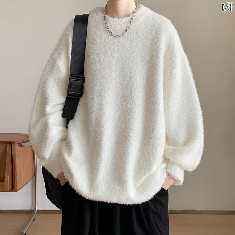 Other - メンズ ファッション 韓国ファッション オシャレ 韓国 春秋 男子用 セーター タツノオトシゴ ウール ニット 暖かい ラウンドネック ジャケット 付き
