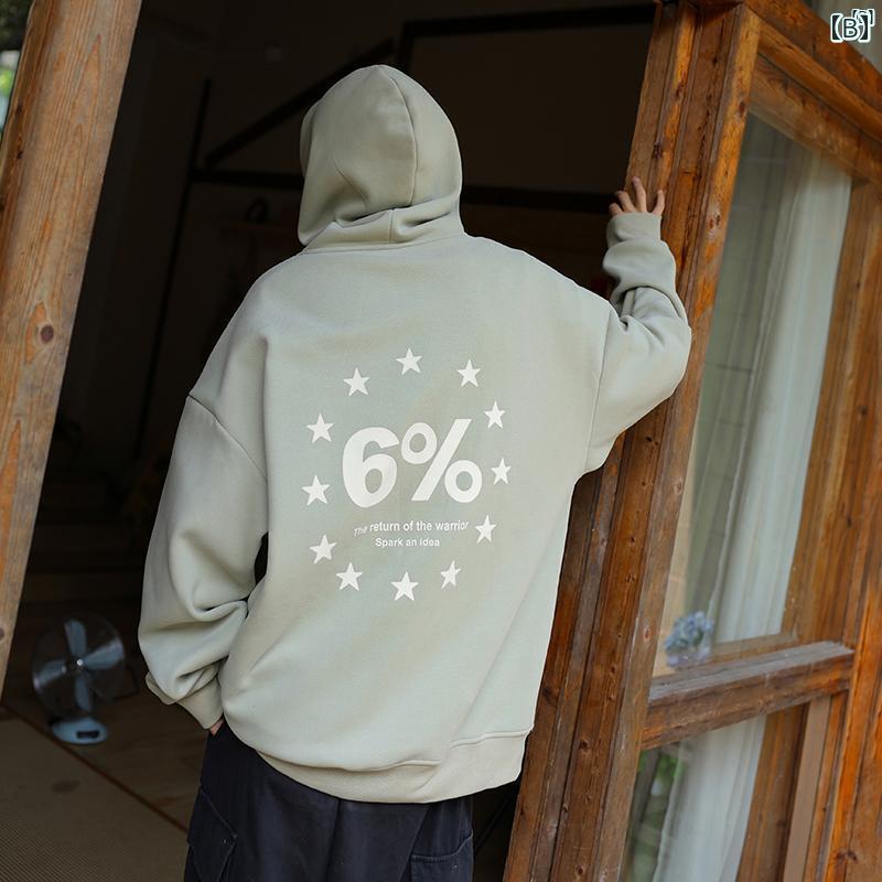 メンズ ファッション 韓国ファッション オシャレ 韓国 eo アメリカン フード付き スウェットシャツ 男性用 春秋 ジャケット カジュアル トップ