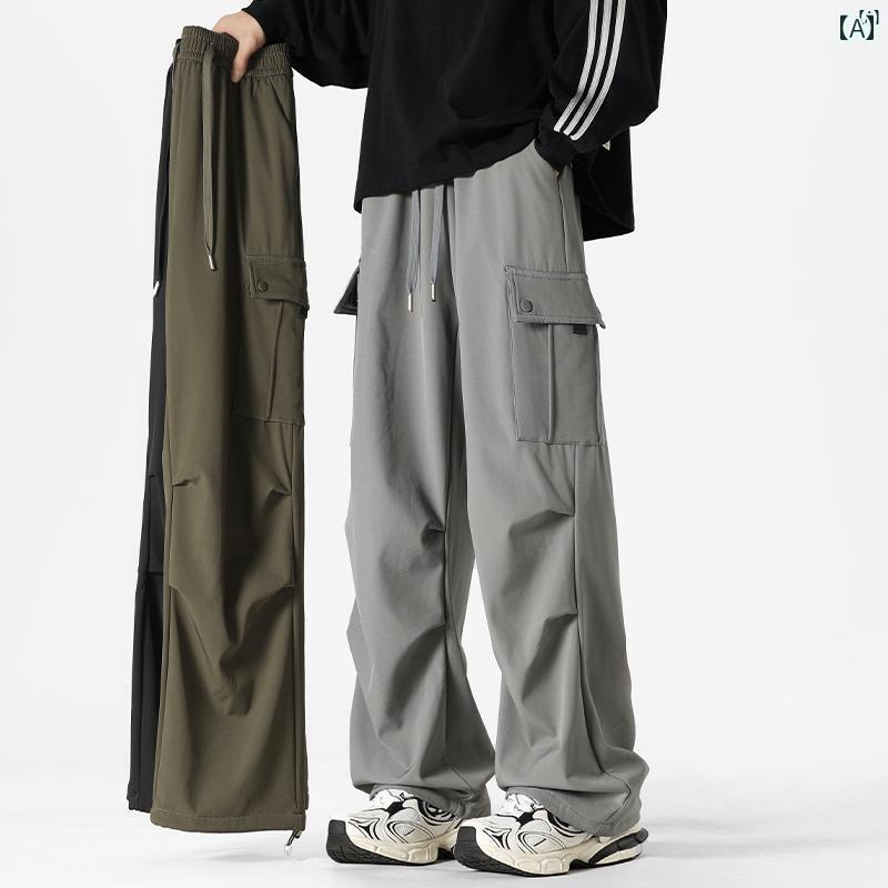 メンズ ファッション 韓国ファッション オシャレ 韓国 マット 美しい ストリート ベルベット オーバー オール メンズ 冬 厚く 暖かい カジュアル ロング パンツ