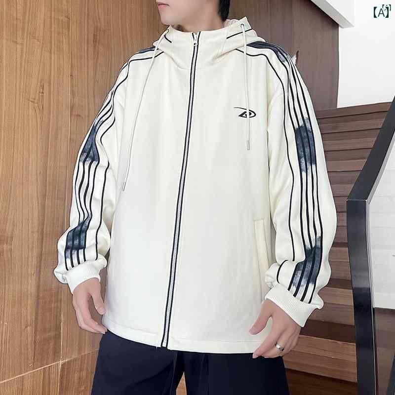 メンズ ファッション 韓国ファッション オシャレ 韓国 マテオ 刺繍 カーディガンジャケット 男性 春秋 ..