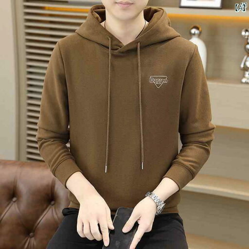 メンズ ファッション 韓国ファッション オシャレ カジュアル 男性用 大歳 フード付き レター スウェットシャツ 男性用 春秋 ファッション カジュアル 長袖 シャツ トップ メンズ ファッション 韓国ファッション オシャレ カジュアル 男性用 大歳 フード付き レター スウェットシャツ 男性用 春秋 ファッション カジュアル 長袖 シャツ トップ