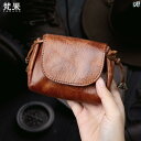 革 おしゃれ メンズ 革 植物 タンニン めし 牛革小銭入れ メンズ レディース 革 収納 バッグ アンティーク調 レトロ コイン 運転 免許証 カード