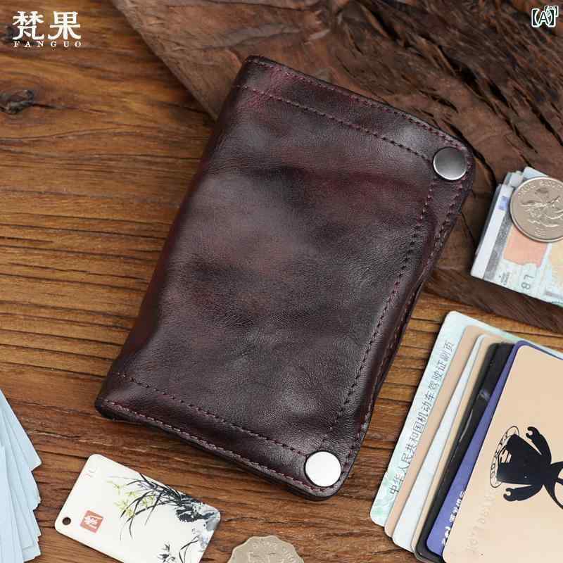 革　おしゃれ　メンズ　 革 手 揉み ベジタブル タンニン めし 牛革 財布 メンズ 革 リッチ 長 マルチ ..