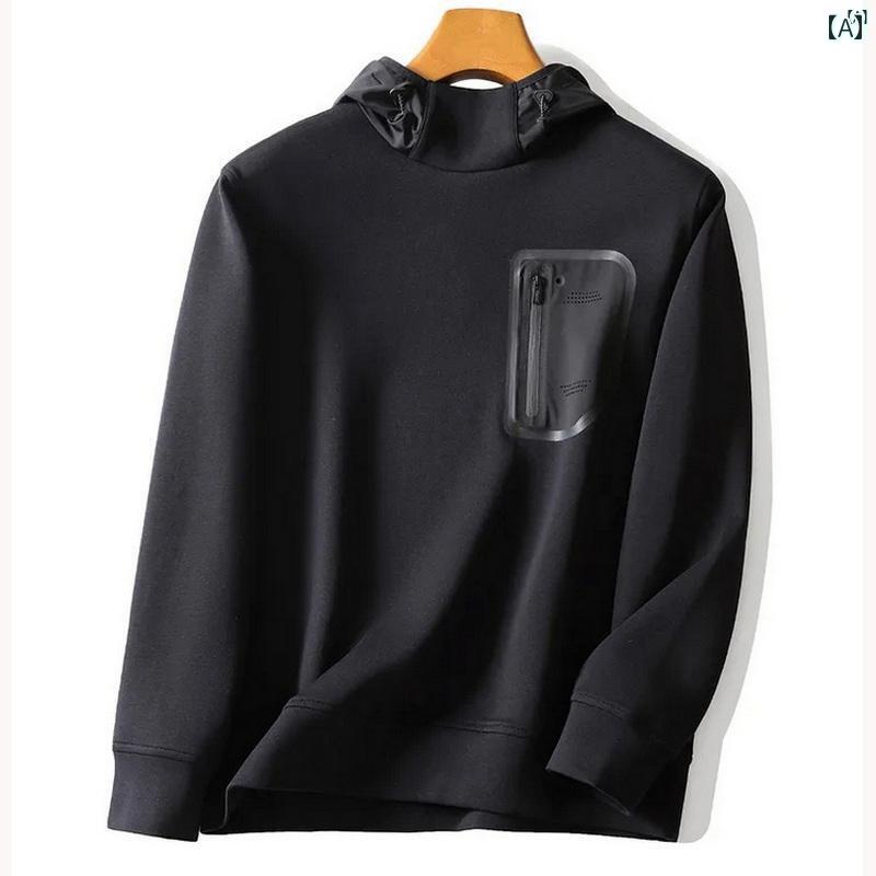 メンズ　男性　メンズファッション　オシャレ　カジュアル 高級 液体 アンモニア長 繊維 コットン フー..