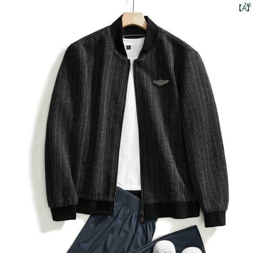 メンズ 男性 メンズファッション オシャレ カジュアル 感触 快適 通気性 ビジネス ベースボール カラー ニット ジャケット 秋 メンズ 男性 メンズファッション オシャレ カジュアル 感触 快適 通気性 ビジネス ベースボール カラー ニット ジャケット 秋