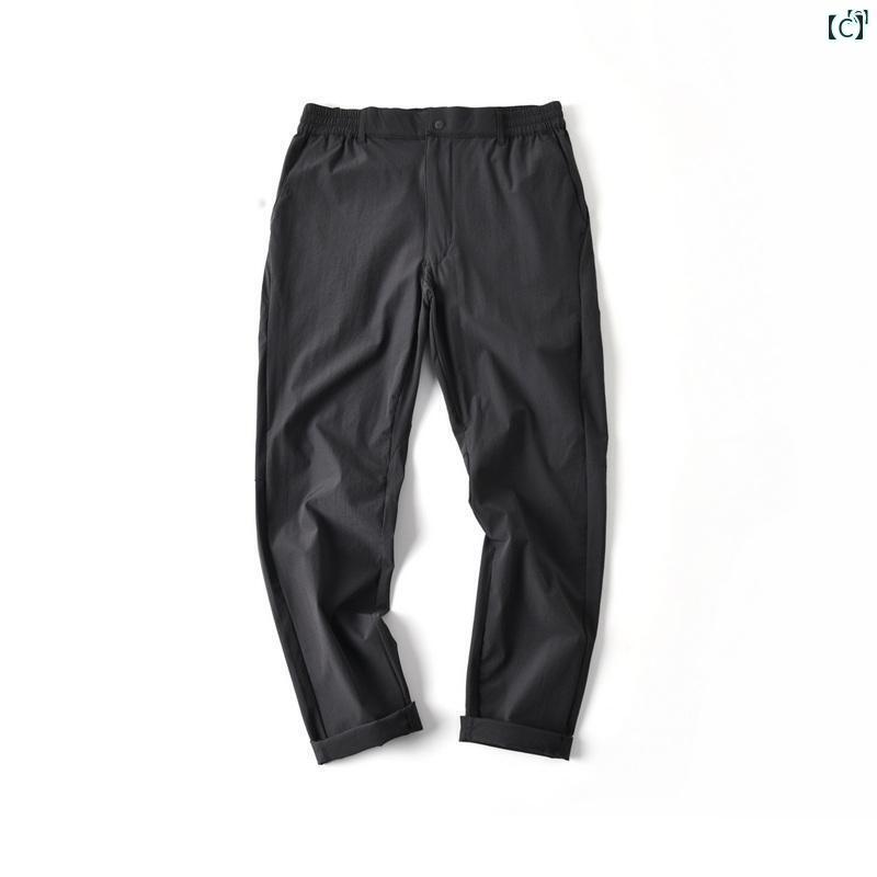 メンズ　男性　メンズファッション　オシャレ　カジュアル デイリー シングル 吸汗 速乾 通気性 薄手 スリム 伸縮性 快適 夏用 ズボン