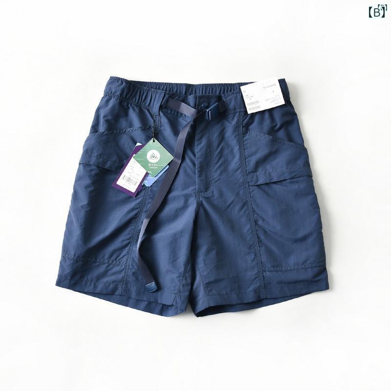 メンズ　男性　メンズファッション　オシャレ　カジュアル シングルテール グッズ シングル アウトドア カップル 防水 マルチ バッグ ワークウェア 五分丈 式 ミディアム ショーツ 夏
