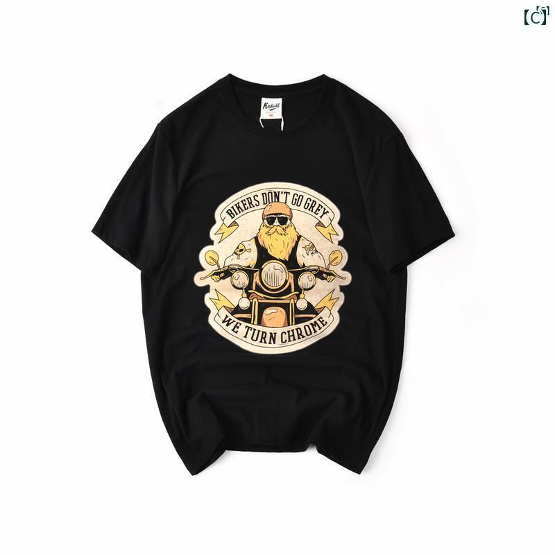 メンズ　男性　メンズファッション　オシャレ　カジュアル シングル コットン ウォッシュ 起毛 アメリカン プリント カジュアル ラウンドネック 半袖 Tシャツ メンズ 夏 0906