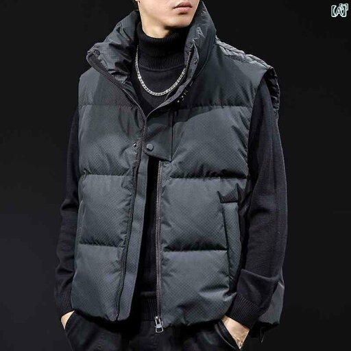 メンズ 男性 メンズファッション オシャレ カジュアル ダウン ジャケット ベスト メンズ 男性 メンズファッション オシャレ カジュアル ダウン ジャケット ベスト