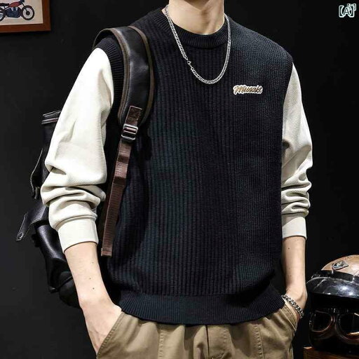 メンズ 男性 メンズファッション オシャレ カジュアル カラー ブロック ステッチ 太 糸 セーター メンズ 秋冬 防寒着 厚手 大きいサイズ アウター メンズ 男性 メンズファッション オシャレ カジュアル カラー ブロック ステッチ 太 糸 セーター メンズ 秋冬 防寒着 厚手 大きいサイズ アウター