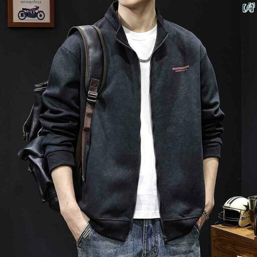 メンズ 男性 メンズファッション オシャレ カジュアル ジッパー カーディガン スウェットシャツ 男性用 秋冬 紳士服 大きいサイズメンズコート スタンドカラー ジャケット メンズ 男性 メンズファッション オシャレ カジュアル ジッパー カーディガン スウェットシャツ 男性用 秋冬 紳士服 大きいサイズメンズコート スタンドカラー ジャケット