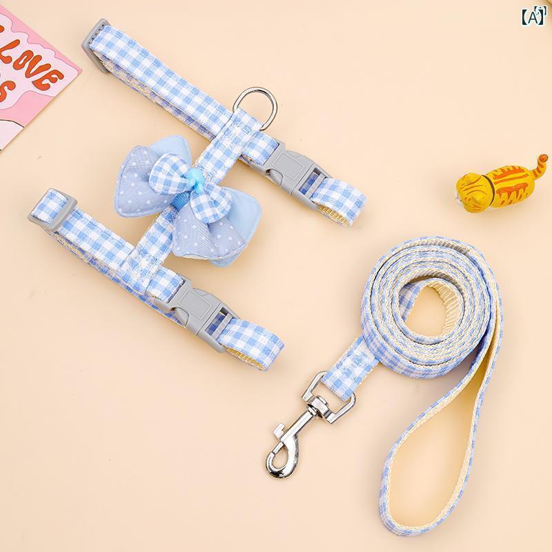 犬用 リード テディ ビション ベスト 猫用 脱走 防止 外 散歩用